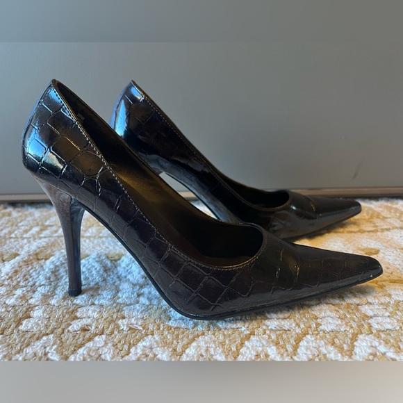 Newport News Women Pointed Shoes Highheels Size 7 - Picture 3 of 12